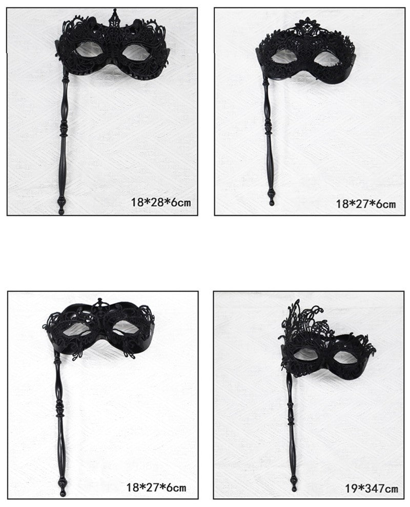 Masquerade Mask For Women Masquerade Mask With Holding Stick Mardi Gras Carnival New Year Prom