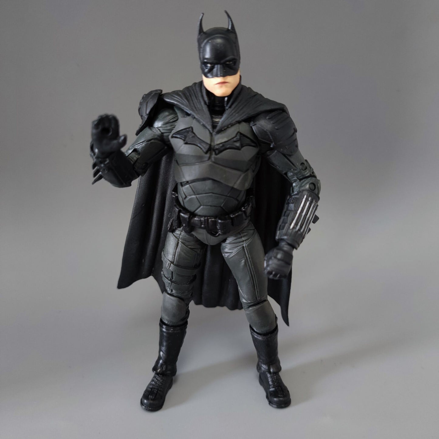 Multiverse Bat-Herói Dr.-Destino Atom Espantalho Silêncio Mulher-Maravilha Dourada 7" Boneco de Ação Solto