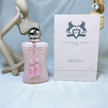Kit de presente Eau de Parfum Exotic Rose 75ml - Perfume feminino spray 24h de longa duração, fragrância premium com envio expresso