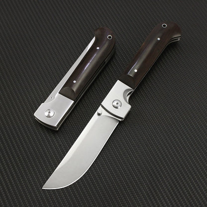 Russian Pchak Folding knife D2 Blade Wood Handle Kitchen Tool Portable Outdoor Tactical Survival Camping Hunting Utility Knives