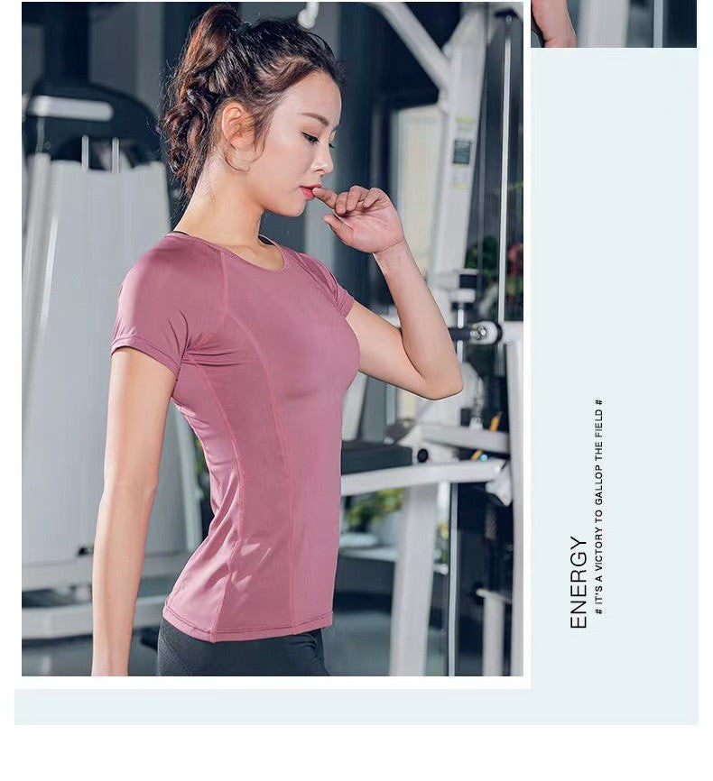 Women's Sports Wear For Fitness Running Jogging Seamless Long Sleeve Gym Woman Sport Shirt Yoga Top Female Workout Tops T-shirt