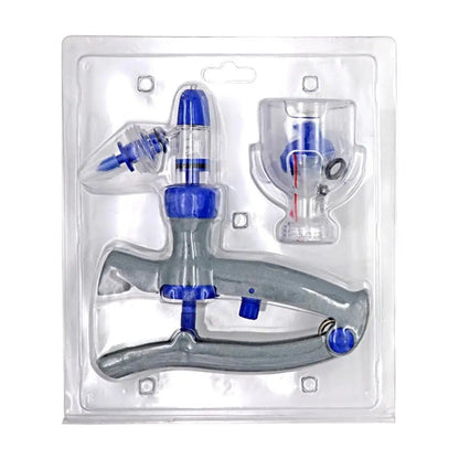 Seringa Automática Contínua Veterinária 1/2/5/10ml Agulha de Injeção para Aves Animal Vacina Ajustável para Gado Bovinos Ovinos