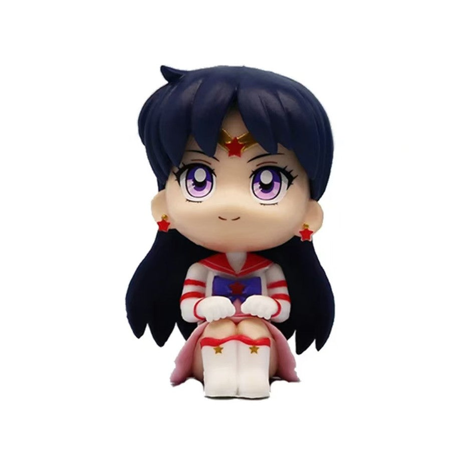 7cm Boneco de Anime de Sailor Moon Tsukino Usagi/Chibiusa/Kino Makoto Boneco de Ação Sailor Mars Júpiter Mercúrio Vênus Brinquedo Infantil
