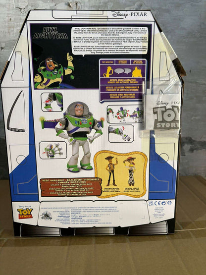 30cm Toy Story Buzz Lightyear Nave Espacial Modelo de Som Boneco Colecionável Buzz Lightyear Presente de Aniversário para Crianças