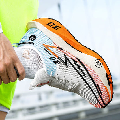 Tênis Masculino de Malha para Conforto 2025, Tênis de Corrida Masculino com Placa de Carbono 3.0, Amortecimento, Esportes, Treino, Corrida, Calçado Especializado para Corrida