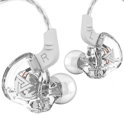 Newest QKZ AK6 Series 3.5mm In-Ear Earphone with Box Game Headset HIFI Bass Noise Cancelling Earbuds With Mic