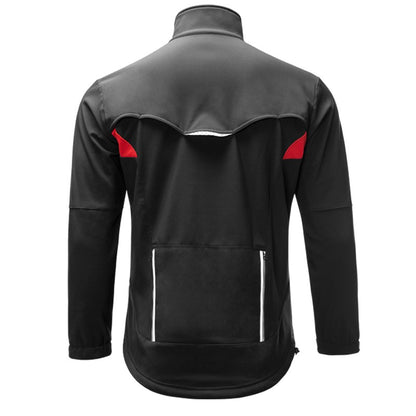 ROCKBROS Winter Cycling Jackets Fleece Thermal Warm Bike Jacket Windproof Waterproof Tops Coat Reflective MTB Bicycle Jerseys