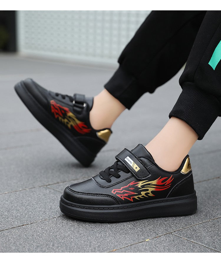 Children's Sports Shoes Boys Casual Running Sneakers Breathable Non-Slip Flat Walking Shoes Fashion Kids Athletic Footwear