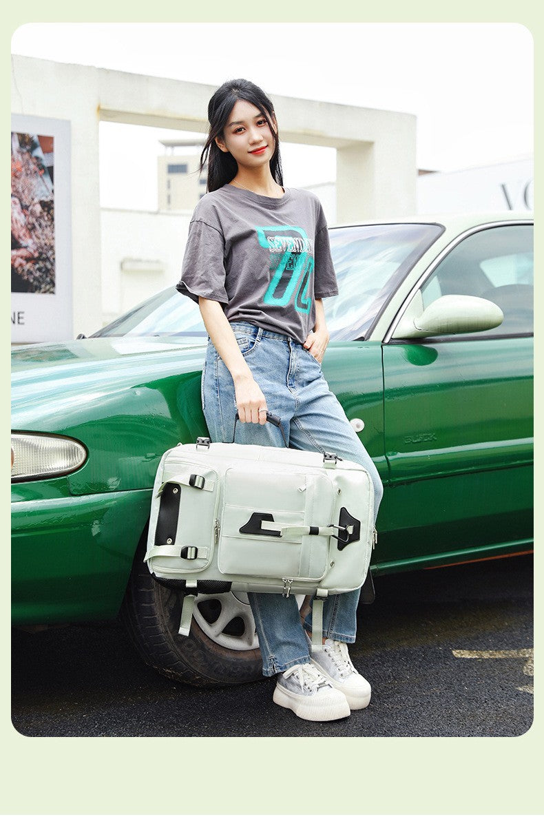 55L Large Capacity Travel Bag For Men 15.6 Inch Laptop Suitcase Backpack Multi-function Waterproof Backpack Outdoor Camping Bags