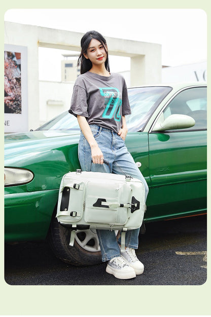 55L Large Capacity Travel Bag For Men 15.6 Inch Laptop Suitcase Backpack Multi-function Waterproof Backpack Outdoor Camping Bags