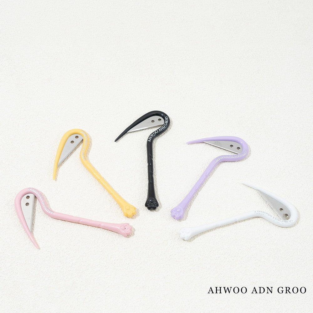 Pet Hair Cleaning Knife Set Remove Dog Fur Cat Paws Knot Knife Dog Hair Repair Scissors Cat Hair Comb Pet Clean Supplies