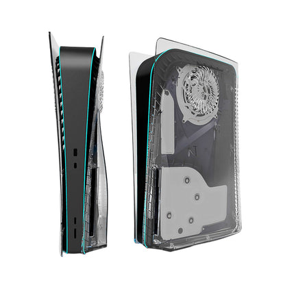 Disc Edition Faceplate with Cooling Vent Cover Shell Panels for PS5 Fat Console Protective Case Accessories for PlayStation5