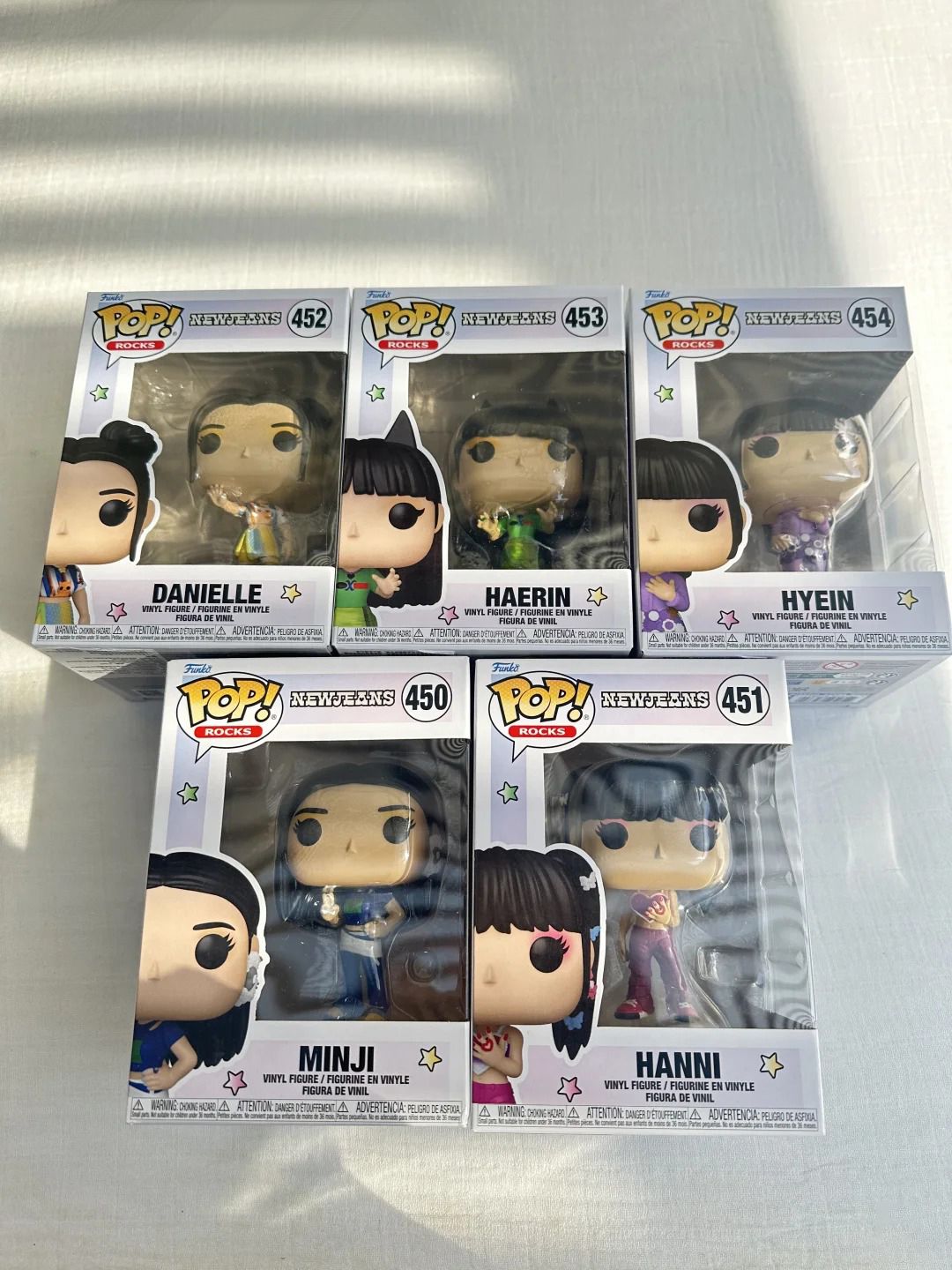 Funko Pop NewJeans Band Hanni Bonecos de Ação Modelo Brinquedos Desenho Animado Kawaii Estatueta Colecionável Edição Limitada Bonecos de Vinil Presentes