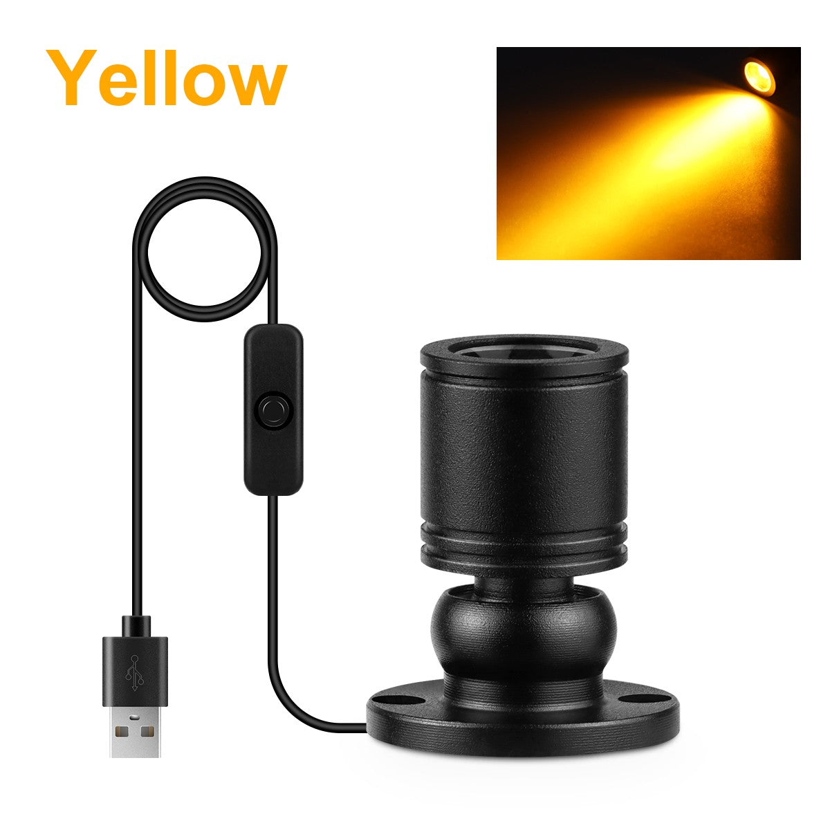 Colorful Led Spotlight USB 5V Mini Ceiling Spot 1W Showcase Pattern Showcase Light Room Decor