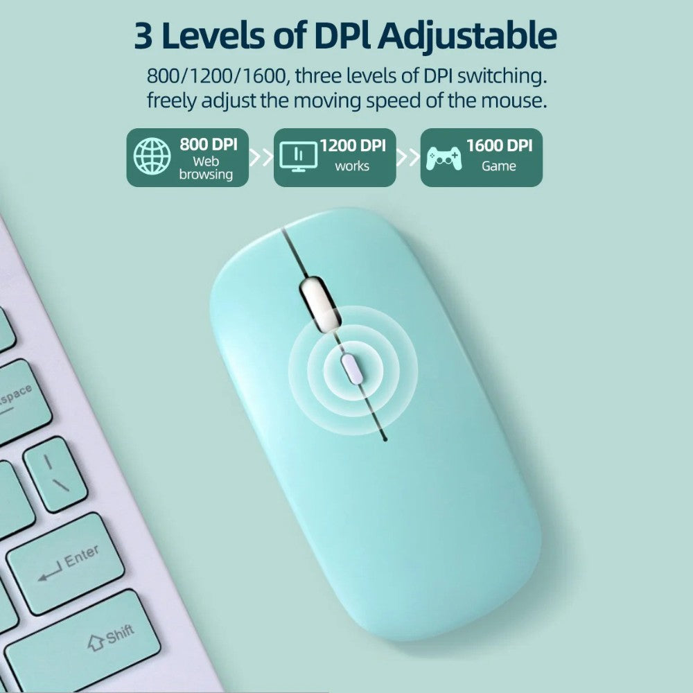 Mouse Bluetooth Silencioso Marcaron Óptico Sem Fio para Computador Notebook iPad Samsung Tablet Universal Rato Silencioso
