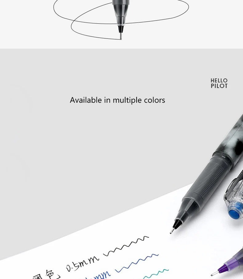 1pcs Japan Pilot Gel Pen P500/P700 for Writing Exam 0.5/0.7mm Signature Direct Liquid Large Capacity School Office Supplies