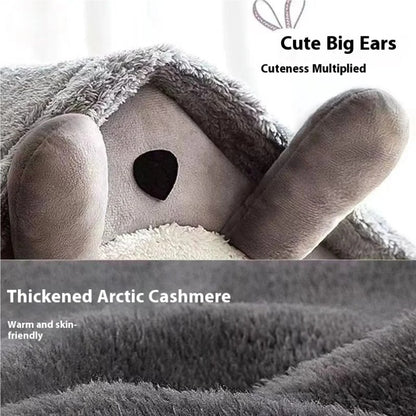 Cama Estilo Casa de Cachorro para Todas as Estações - Cama Removível Lavável para Cães Pequenos, Teddy, Gatos, Casa Quente de Inverno