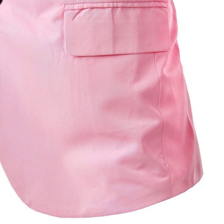 Man Party Dresses Leather Dress Coats Suits Blazer Clothing Men's Solid Color Suit Coat Mens Blazers