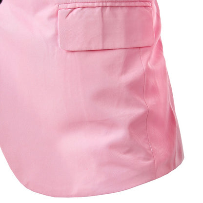 Man Party Dresses Leather Dress Coats Suits Blazer Clothing Men's Solid Color Suit Coat Mens Blazers