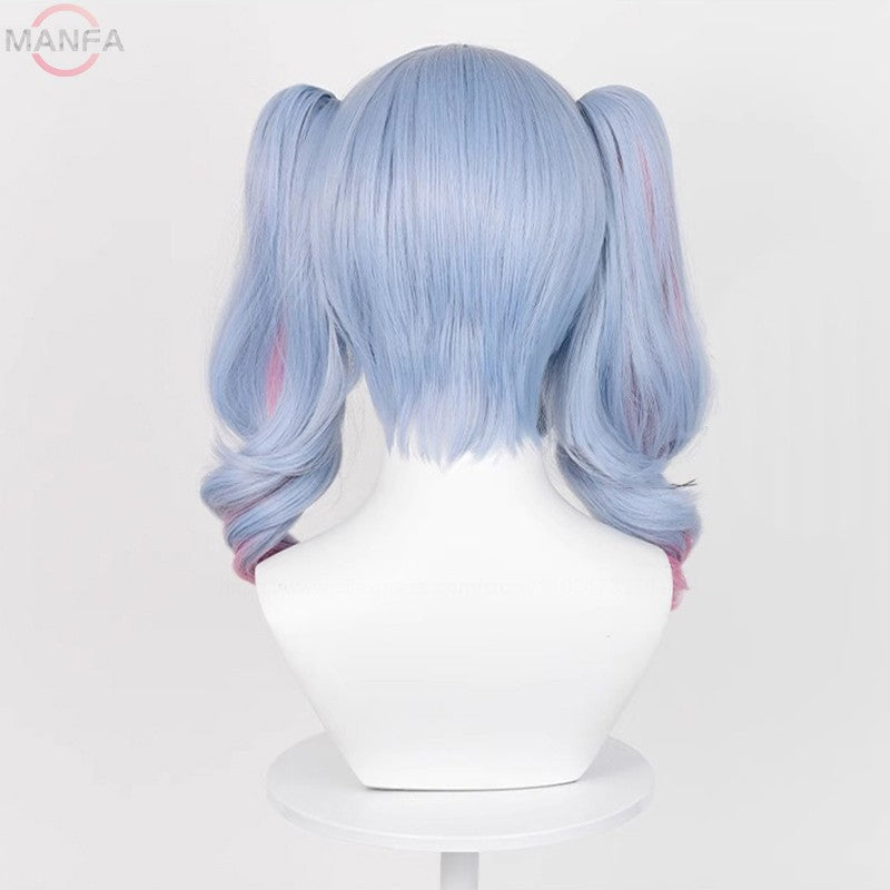 2 estilos de peruca Miku Rabbit Hole Cosplay, perucas sintéticas resistentes ao calor + touca de peruca