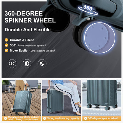 Travel Suitcase 2024 New Large Capacity Rolling Luggage Durable TSA Carry-On Cabin Suitcase 20/24/28 inch Trolley Case Luggage