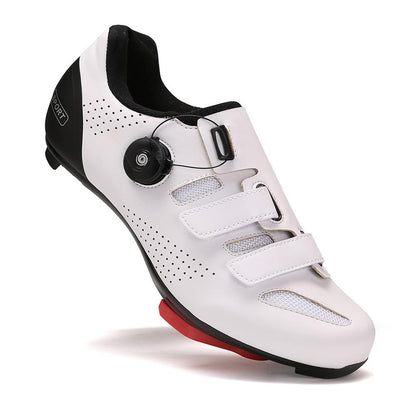 Women Road Cycling Shoes Wear-resistant Bicycle Shoes with Locking Plate Men's Non-slip Outdoor Cycling Sneakers