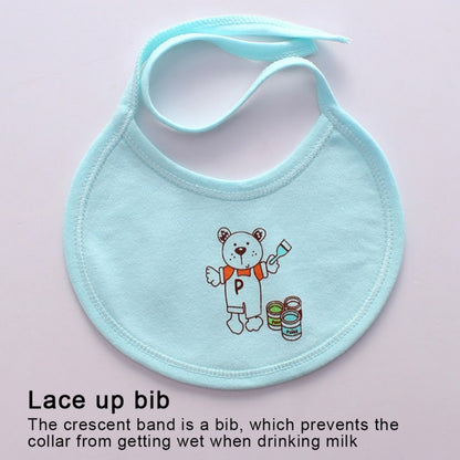 Newborn Baby Suits Boy Girl Clothes Sets Tops Pants Bibs Hats Cotton Cartoon Print Baby Clothing Cute Infant Outfit 0-3 Months