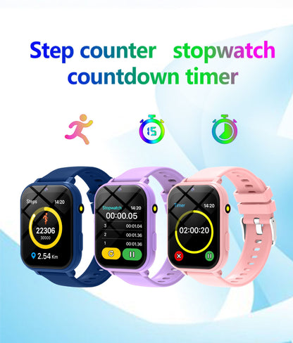 New Fashion Smart Watch For Children Games HD Screen Camera Flashlight Sleep Monitor Alarm Kids Birthday Holiday Gift Boy Girl