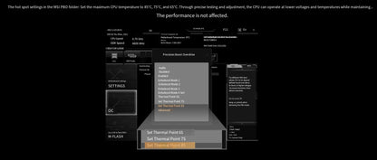 MSI PRO B650M-E AMD B650 Suporta DDR5 6800+MHz (OC) 128GB Placa-mãe AMD Ryzen™ Série 9000 8000 Socket AM5