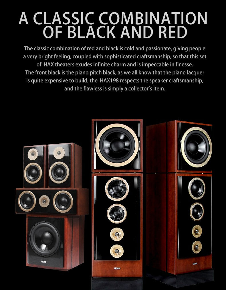 HAX198 home theater flagship 5.1 premium speaker set home living room audio home theater
