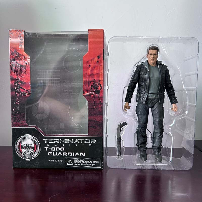 NECA Figure Terminator 2 Judgment Day T800 Sarah Connor T-800 Arnold Schwarzenegger Commando Action Figure Model Collectible Toy