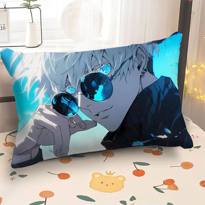 Jujutsu Kaisen peripheral pillow double side pillowcase Cartoon anime Itadori Yuji bedroom bed pillow Gojo Satoru soft pillow