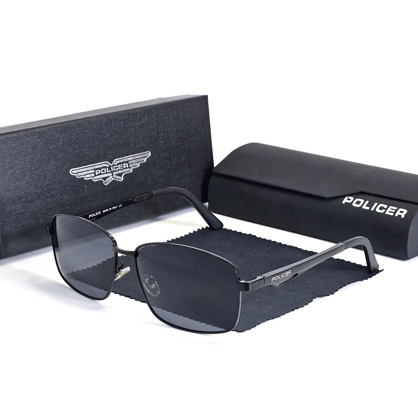 Audi Polarized UV400 Driving Sunglasses for Men/Women Square Frame Glasses Wholesale Gift for Auto Enthusiasts 557