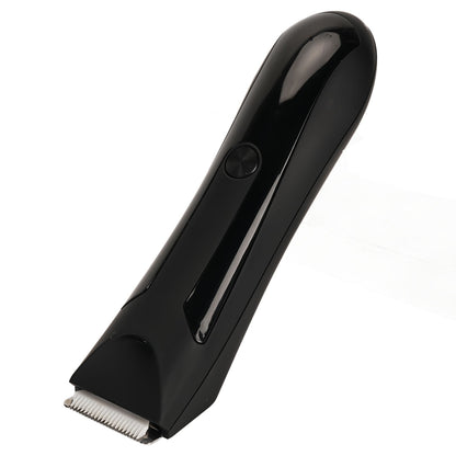 Ball Trimmer, Groin Hair Trimmer for Men, Waterproof Ball Shaver, USB Recharge Dock Replaceable Ceramic Blade, Male Hygiene Razo