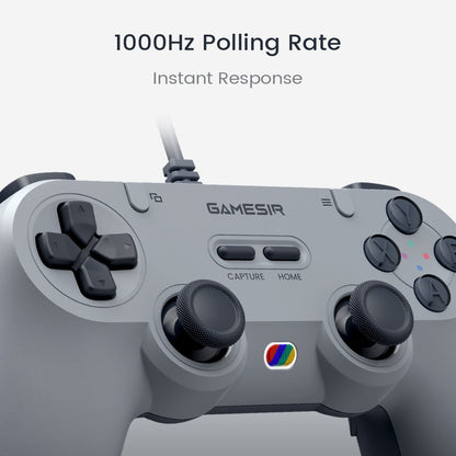 GameSir Tegenaria Lite T3 Lite Wired Game Controller With Hall Effect Sticks 1000Hz Polling Rate Retro Design for PC Switch IOS