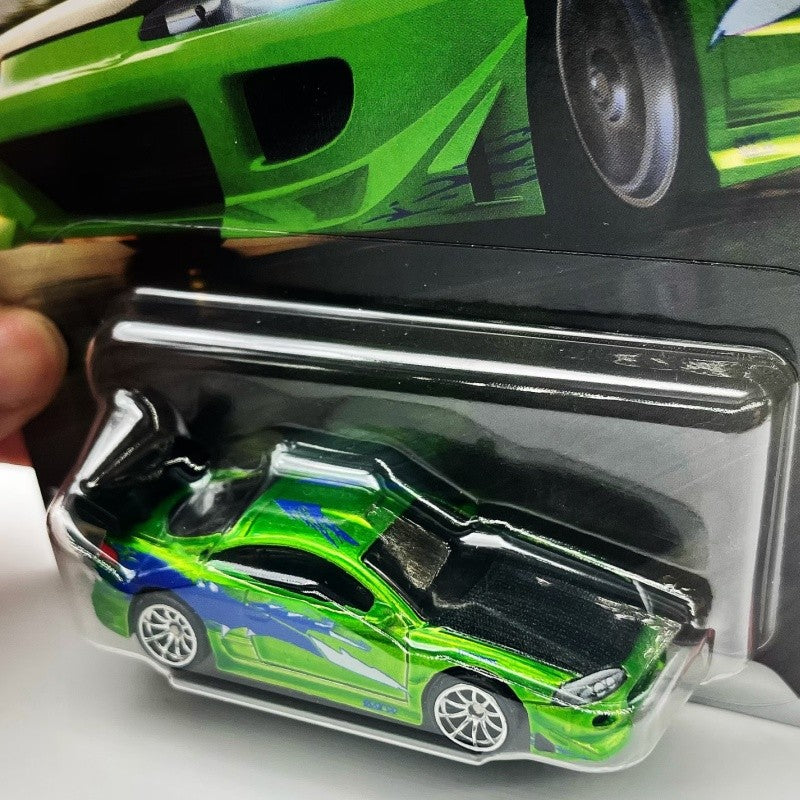 Novas Rodas Velozes e Furiosos 25º HNW46 Mercedes-Benz Mitsubishi 1:64 Miniatura de Liga de Metal Fundido Veículo de Brinquedo de Coleção de Carro de Presente