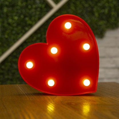 Alphabet Letter LED Lights Luminous Number Lamp Battery Warm Night Light for Home Wedding Birthday Christmas Party Decoration