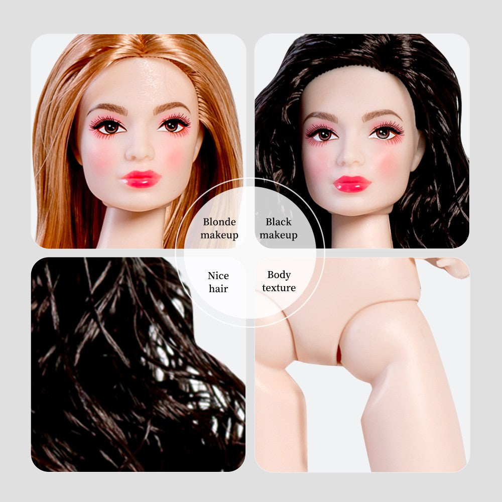 Xianxian Doll 32cm GALA NANA BJD Fashion Doll Ball-Jointed Supermodel Collectible Curly Straight Hair DIY Toys Collector Gift