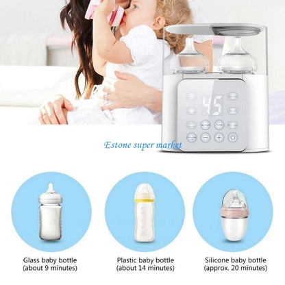 090B Multifunction Baby Double Bottle Warmer Heater with Accurate Temperature Control