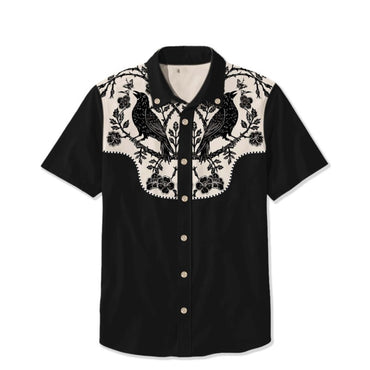 Men's Summer Comfortable Breathable Fashionable Casual Short Sleeved Hawaiian Shirt Men's High-quality Top Printed T-shirt