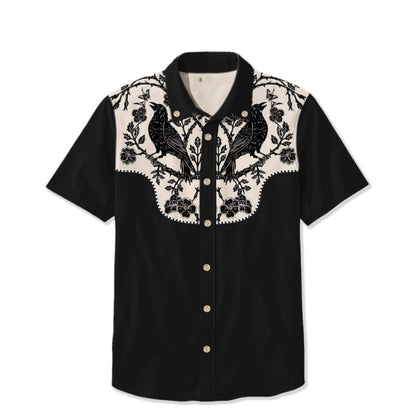 Men's Summer Comfortable Breathable Fashionable Casual Short Sleeved Hawaiian Shirt Men's High-quality Top Printed T-shirt