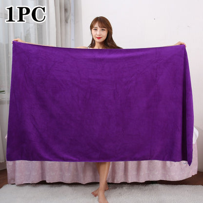 150X200cm Microfiber Bath Towel Large Bath Towel Beach Towels Shower Towel Breathable Quick-Drying Comfort Soft Absorbent
