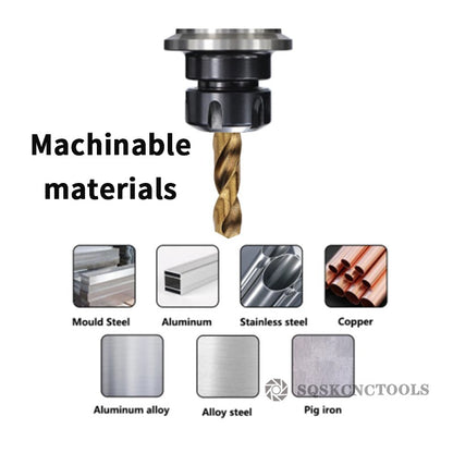 Broca Helicoidal de Aço Rápido Cobalto M35 Conjunto de Ferramentas Acessórios de Broca para Perfuração de Aço Inoxidável e Metal