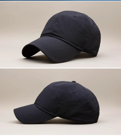 Summer Lightweight Quick Drying Baseball Cap Man  Plus Hat Male Outdoor Sport Oversized Men's Navy Baseball Cap for Big Heads