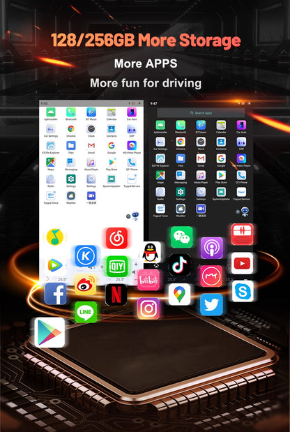 14,4 polegadas Android 13 128GB Para Ford F150 Raptor 2009-2014 Tesla Style Car GPS Navigation Multimedia Player Rádio Leitor de Fita Multimídia