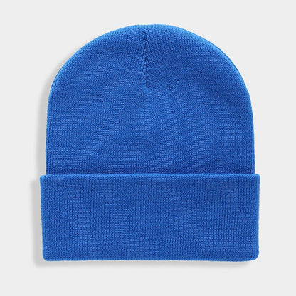 Touca Sólida Unissex Outono Inverno, Mistura de Lã, Macia e Quente, Boné de Tricô Masculino Feminino, Gorro, Toucas de Esqui, 24 Cores