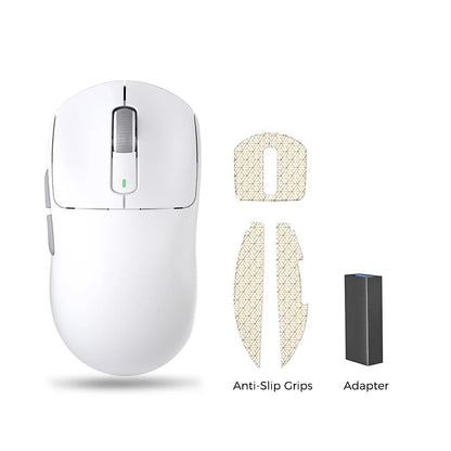 Mouse Gamer Sem Fio Kysona M600 PAW3395 Bluetooth Esports 55g 26000DPI 6 Botões Óptico PAM3395 para Laptop PC