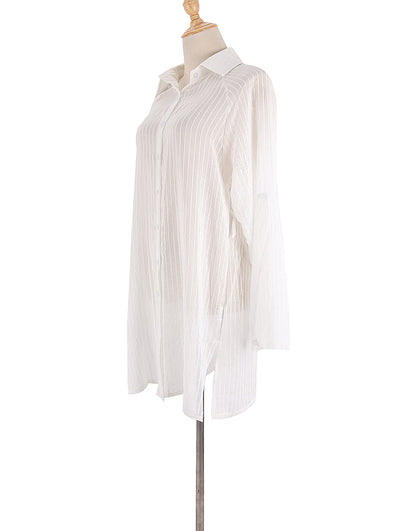 Beach Shirts Bikini Cover Ups for Women Self Belted Kimono Dress Elegant Swimsuit Covers Holiday Bathing Suits Beachwear