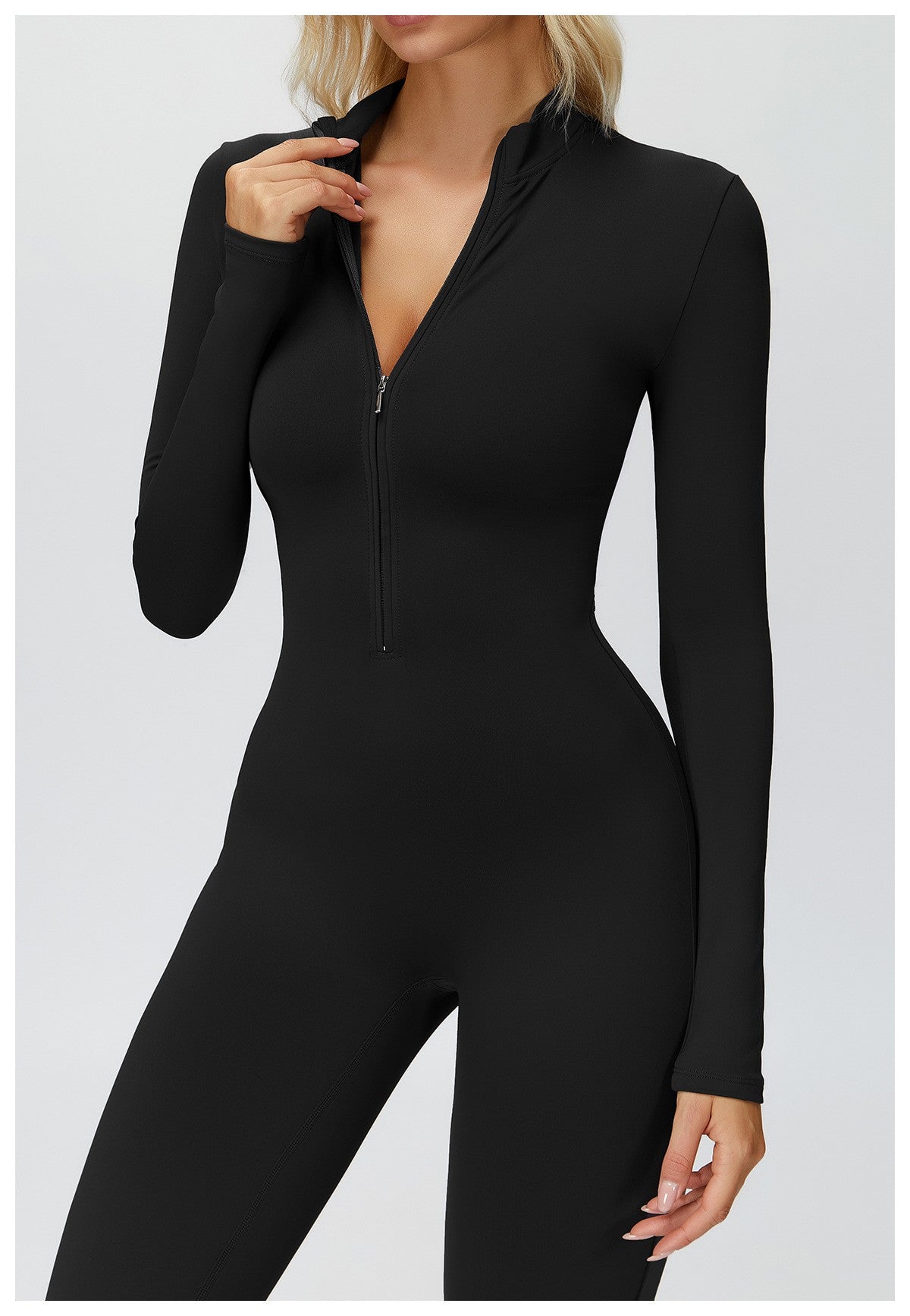 Women Long Sleeves Gym Suit Women Yoga Clothing Sportswear Sports Jumpsuit Female Workout Bodysuits Fitness One-Piece Suit