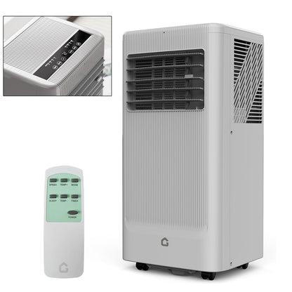 Ar Condicionado Portátil, 10000 BTU, Unidade de CA Remota com Função de Refrigeração, Desumidificador e Ventilador, Resfria até 52 m².